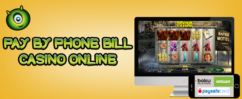 Online Slots Pay By Phone Bill