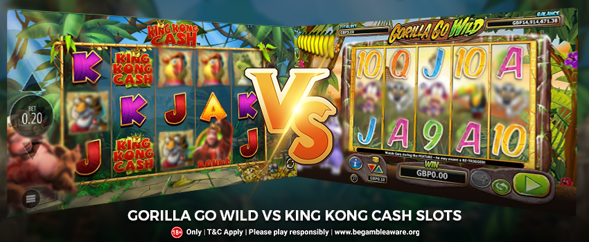 Gorilla Go Wild vs King Kong Cash Slots 