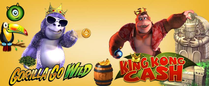 Gorilla Go Wild vs King Kong Cash Slots