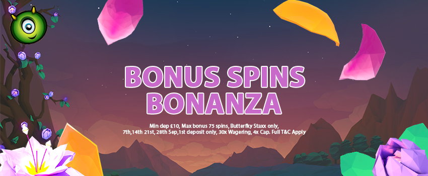 Get 75 Spins on Butterfly Staxx Every Thursday