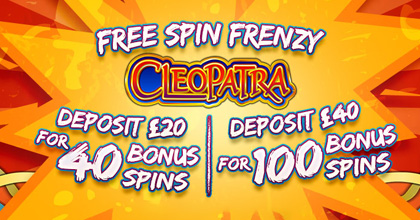Free Spin Frenzy Cleopatra slots