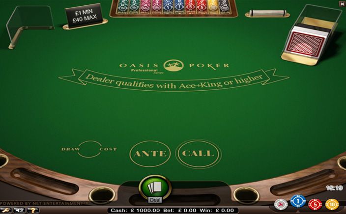 Oasis Poker Professional Series