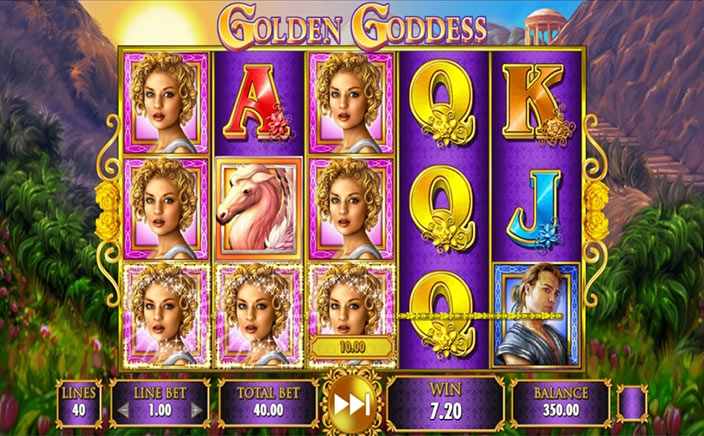 Mega Jackpots Golden Goddess