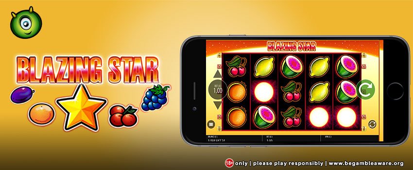 Play the all-new Blazing Star Slots today!