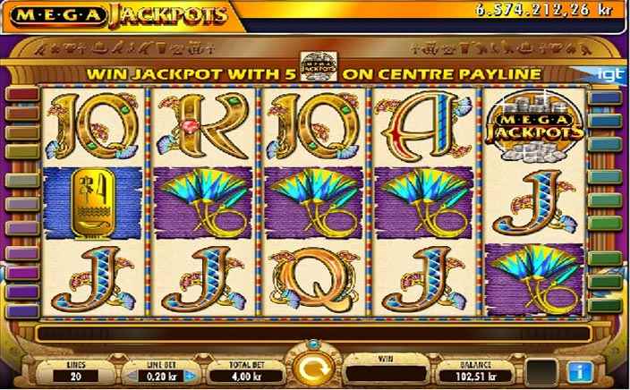 Mega Jackpots Cleopatra