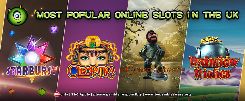 The Most Popular Online Slots in the UK