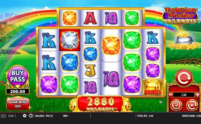 Rainbow Riches Megaways