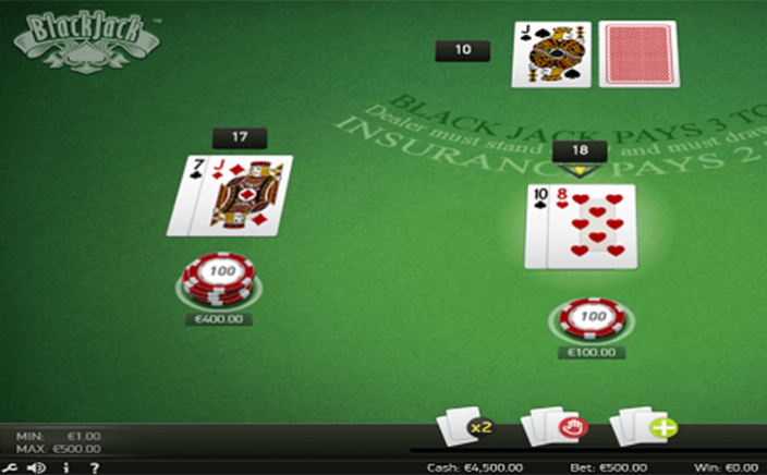 Blackjack Live NetEnt