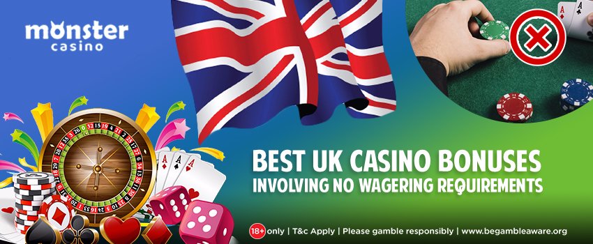 An Overview of the Best UK Casino Bonuses involving No Wagering Requirements