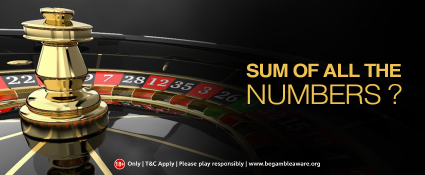 Sum of all Numbers in a Roulette Wheel