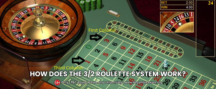 How does the 3/2 Roulette system work?