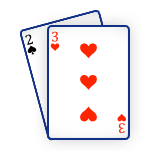 Be cautious when approaching cards - 2 & 3