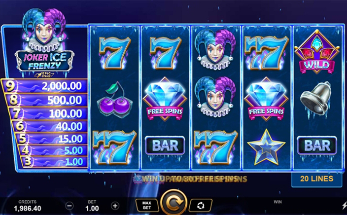 Joker Ice Frenzy Epic Strike