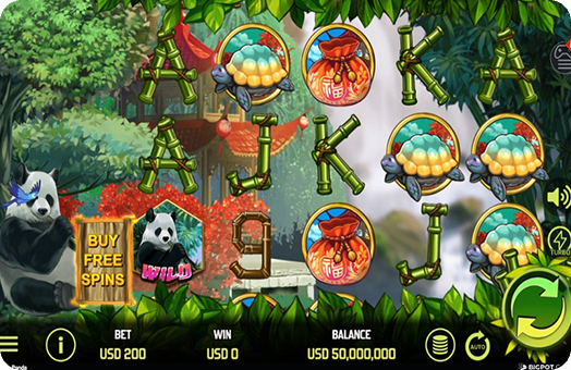 Playing Golden Panda